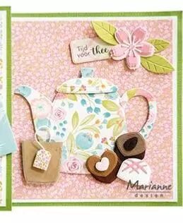 Die - Creatables - Teapot & glass