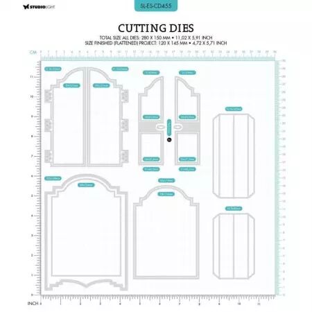 Die - Essentials - 3D Closet card shape