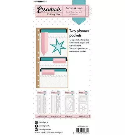 Die - Essentials - Pocket and label star Planner