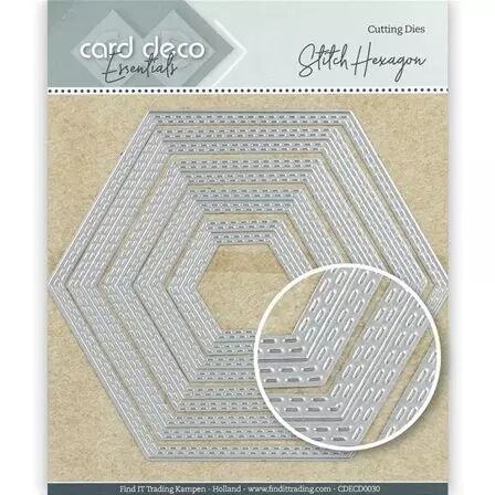 Die - Essentials - Stitch Hexagon