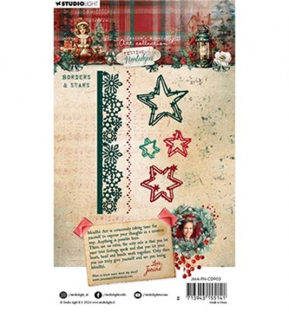 Die - Festive Nostalgia - Borders & Stars