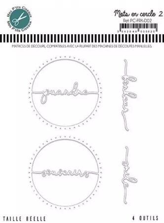 Die - French Kiss - Mots en cercles