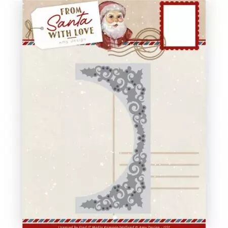 Die - From Santa with Love - Holly Border