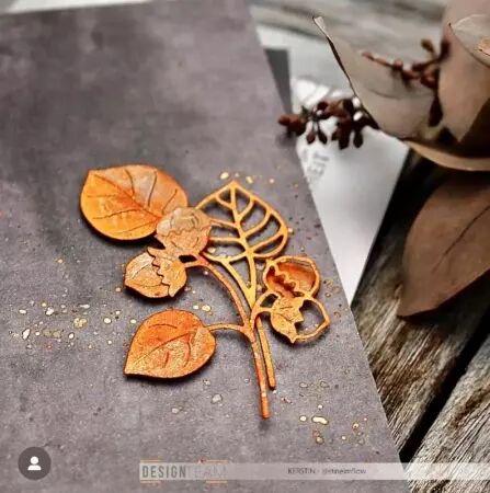 Die - Hazelnut branch set