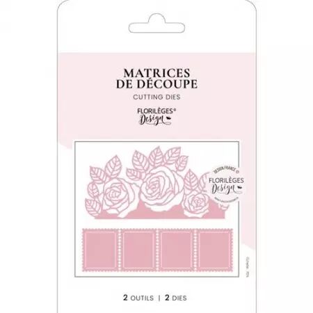 Die - La Vie en Rose - Timbres et roses