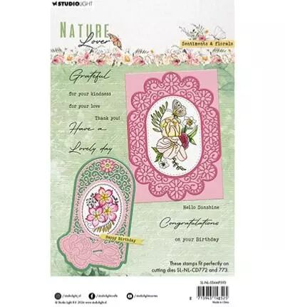 Die - Nature Lover - Peony tag