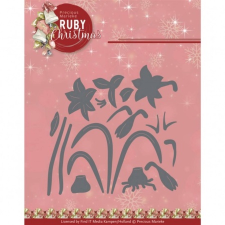 Die - Ruby Christmas - Amaryllis