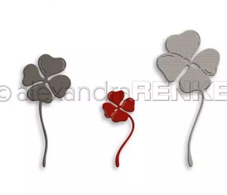 Die - set of 3 Clovers