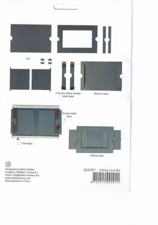 Die - Sliding card