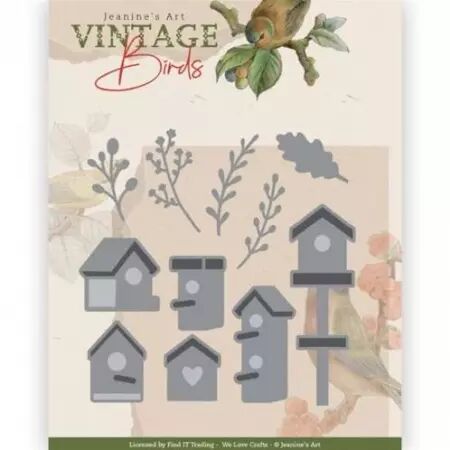 Die - Vintage Birds - Birdhouses