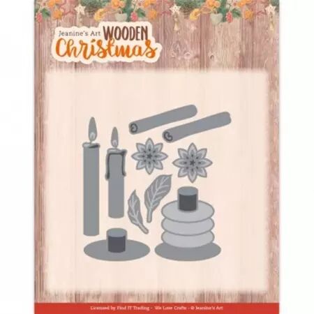 Die - Wooden Christmas - Wooden Candles