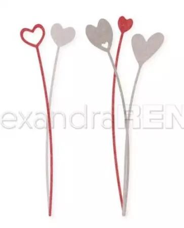 Die -Hearts on a stick