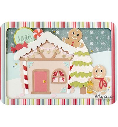 Die collectables - Christmas house by Marleen