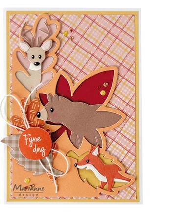 Die Creatables - Layout Autumn leaves by Marleen