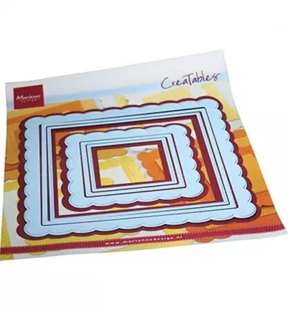 Die Creatables - Scalloped Squares