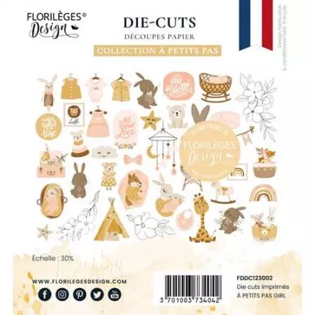 Die cuts - A Petits Pas - Girl