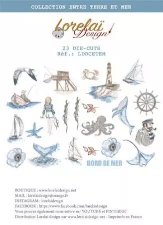 Die-cuts - Entre terre et mer