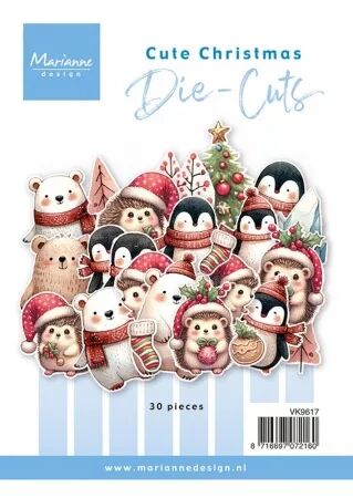 Die-Cuts  Cute Christmas