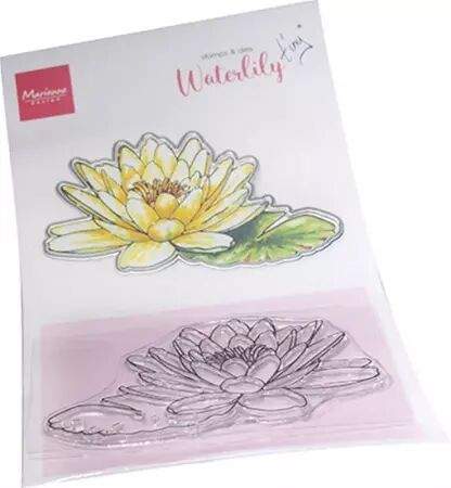 Die et tampon - Tiny\'s Flowers - Water Lily