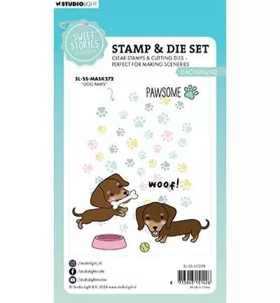 Die et tampons - Sweet Stories - Dachsund