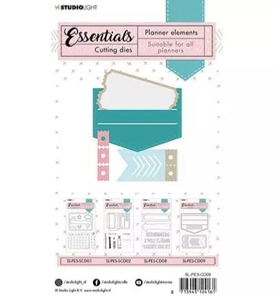 Dies - Planner Elements - Label pocket