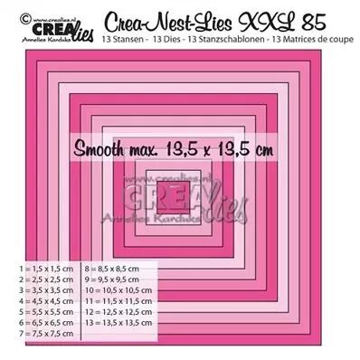 dies Crea-Nest-Lies- XXL - Squares 85