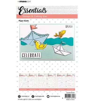 Dies et tampons - Essentials - Paper boats