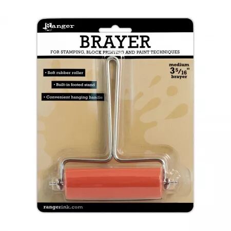 Distress Brayer medium 3\  5/16 - rouge