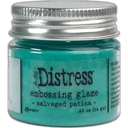 Distress Embossing Glaze - Salvaged Patina