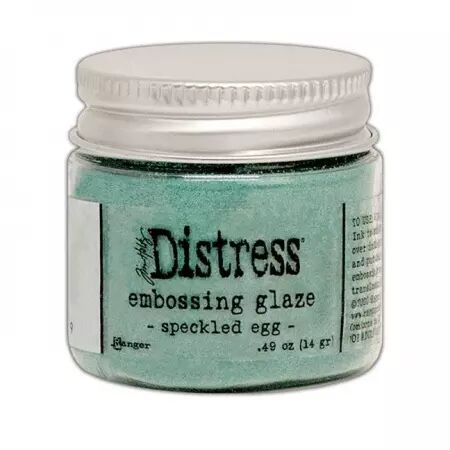 Distress Embossing Glaze - Speckled egg