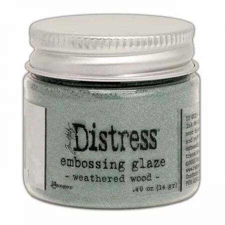 Distress Embossing Glaze - Weathered wood