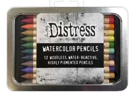 Distress Watercolor Pencils - Set 4