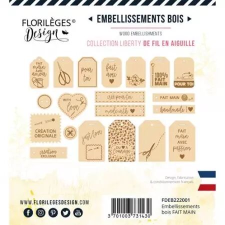 Embellissements bois - De fil en aiguille