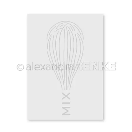 Embossing folder - Whisk