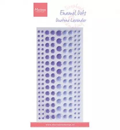 Enamel Dots - Duotone Lavender