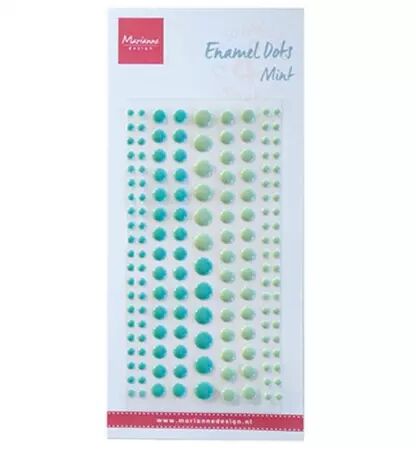 Enamel Dots - Two mint