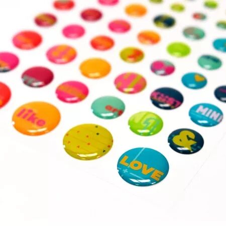 Enamel dots autocollants - Craft, Create, Enjoy