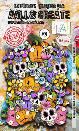 Ephemera - Die cuts - #21 - Pumps & Skullz