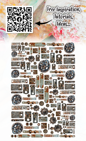 Ephemera Die-cuts - #66 - Bolted Gears