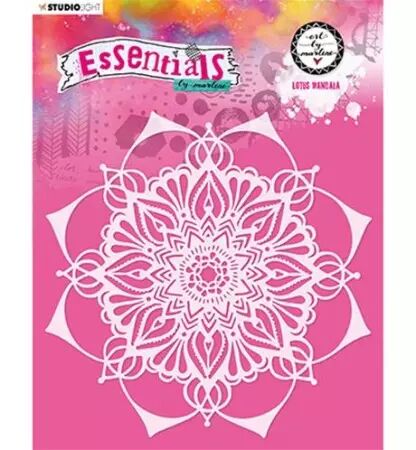 Essentials Masks - by marlene - Lotus Mandala