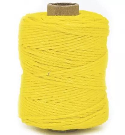 Ficelle en coton - Jaune