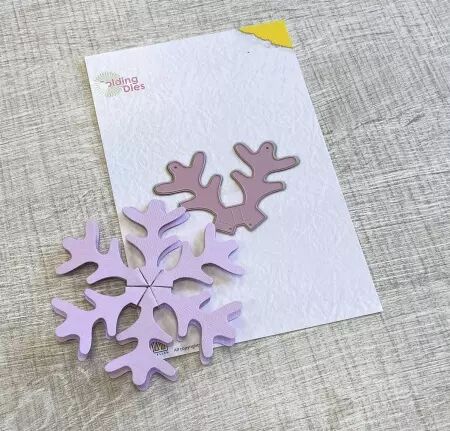 Folding Die - Snowflake ornament medium