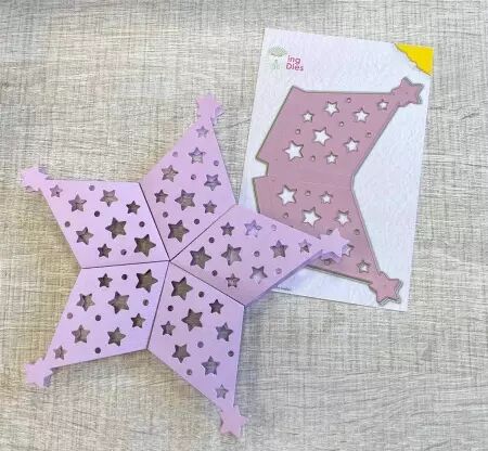 Folding Die - Star ornament large