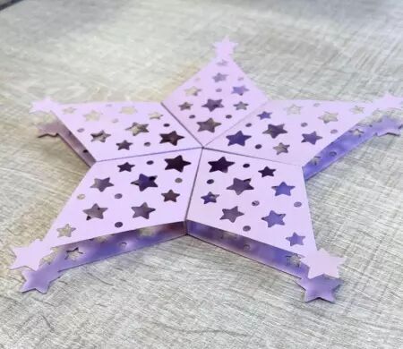 Folding Die - Star ornament large