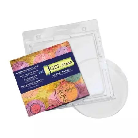 Gel Printing Plate - Round 6\'\'