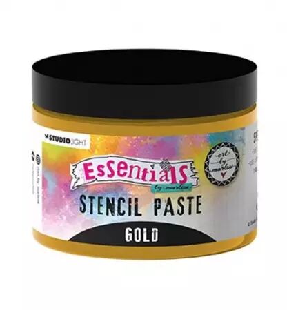 Gold Metallic Stencil Paste