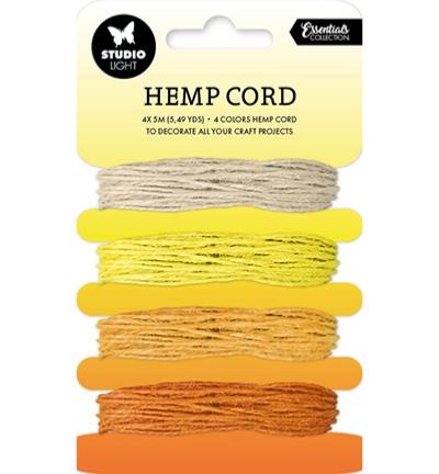 Hemp Cord - Yellow