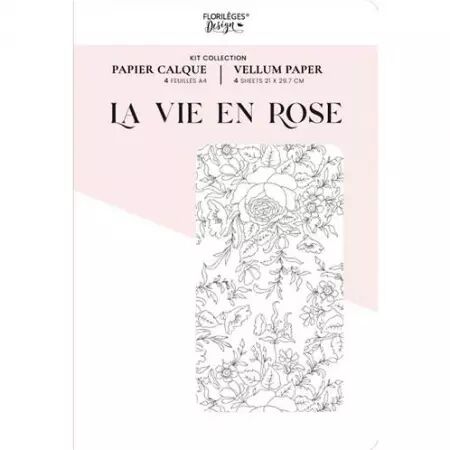 Kit A4 - La Vie en Rose - Calques