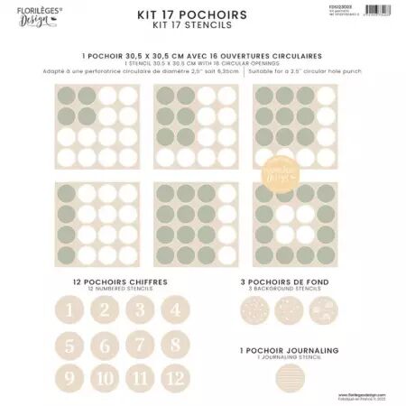 Kit pochoir - A Petits Pas - My Storyboard 3