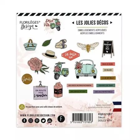 Les Jolies Décos acryliques - La Dolce Vita